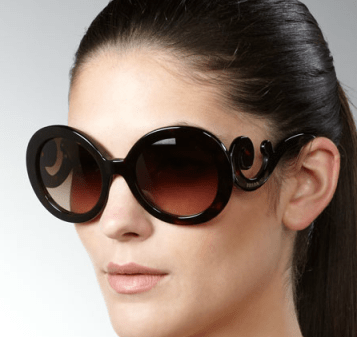 Prada Decorative-Arm Sunglasses