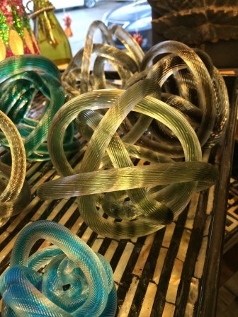 Handblown Glass Knots - $24