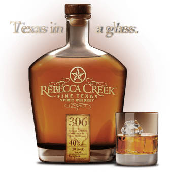 Rebecca Creek Fine Texas Spirit Whiskey - $27.99 image via rebeccacreekwhiskey.com