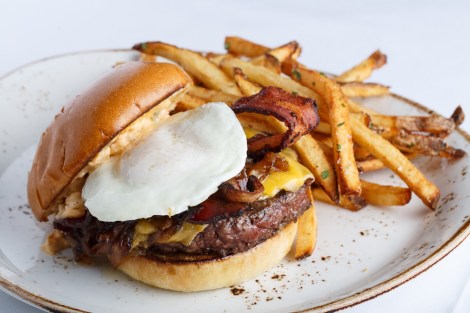 TSF Grilled Chuck Burger, The Second Floor by Scott Gottlich 